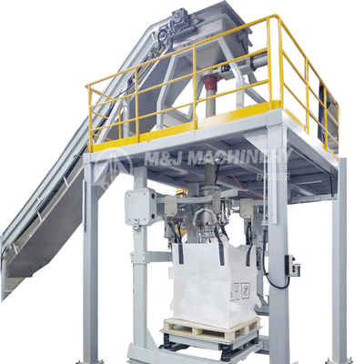 Jumbo Bulk Bag Filler Εύκολο λειτουργικό σύστημα PLC για ομαλή διαδικασία πλήρωσης
