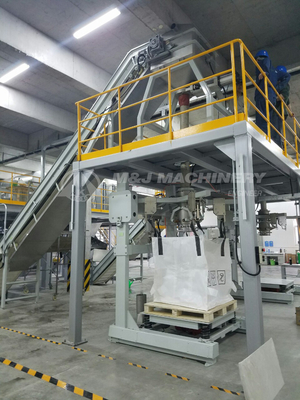 Κλίμακα Jumbo Bag για την πλήρωση και συσκευασία Αυτοματοποιημένη βαθμίδα ± 0,2% ακρίβεια συσκευασίας
