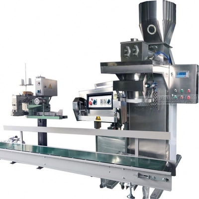 Μηχανή γεμίσματος και συσκευασίας σκόνης 50 kg με ημιαυτόματη τεχνολογία