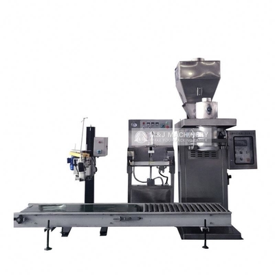 Μηχανή γεμίσματος και συσκευασίας σκόνης 50 kg με ημιαυτόματη τεχνολογία
