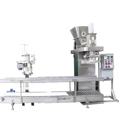 Μηχανή γεμίσματος και συσκευασίας σκόνης 50 kg με ημιαυτόματη τεχνολογία