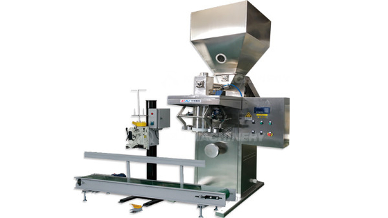 Μηχανή γεμίσματος και συσκευασίας σκόνης 50 kg με ημιαυτόματη τεχνολογία