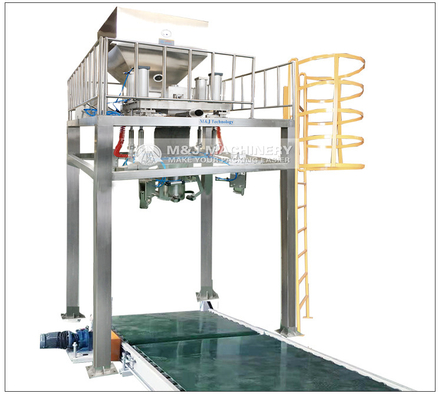 Τρόφιμα 500 kg 1000 kg 1500 kg 1 τόνος 2 τόνους Αλάτι Jumbo Big Sack Bag Machine