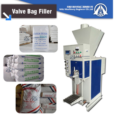 Μηχανή συσκευασίας βεντονίτη 220-415V για 25kg βεντονίτη σε σάκο βαλβίδας