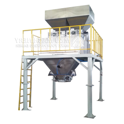 Ηλεκτρικό 1500 Kg 2 Τόνων Αλάτι Jumbo σακούλα Μεγάλη σακούλα γεμίζοντας μηχανή για ιατρική