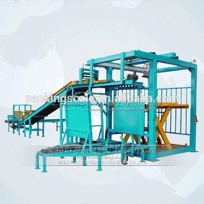12000 KG συσκευαστική γραμμή σακούλα παλετιστή επίπεδο παλετιστή μηχανή για ταχεία παλετιστοποίηση