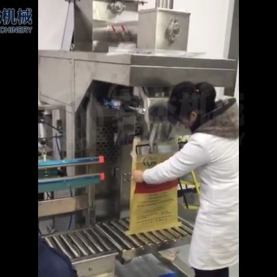 1000kg σάκοι με κόκκους άμμου λιπασμάτων Μηχανή πλήρωσης με ράφτρα