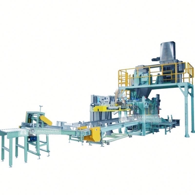 Ακριβής μηχανή σάκωσης λιπασμάτων 2500KG για ζύγιση συσκευασίας και παλέτιση