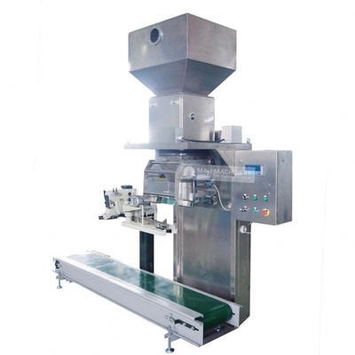 Προϋπόθεση PLC Core Pet Food Pneumatic Packing Machine για την πλήρωση χαρτιού πλαστικών σακουλών