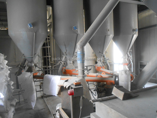 Σύστημα δοσολογίας χημικής σκόνης 220 kW ισχύος για υλικά και βάρος 600 kg