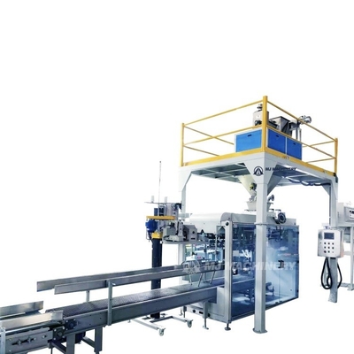 50kg πλήρως αυτόματη συσκευαστή για αλεύρι ρύζι ζάχαρη γλυκά σκόνη ζωοτροφών τροφίμων