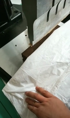Ημιαυτόματη 25kg 50kg υπερηχητική συσκευή σφράγισης σακουλών με προσαρμοσμένη τάση