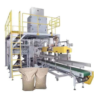 Τύπος τροφοδοτούμενος με 380V 50kg Πλήρως αυτόματο μηχάνημα συσκευασίας σπόρων