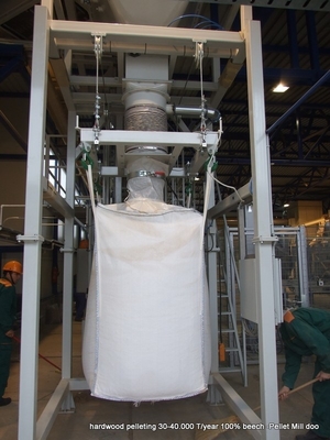 Υγιεινό σχεδιασμό ημιαυτόματο 1500kg Big Bag Discharger με χαρτί συσκευασίας