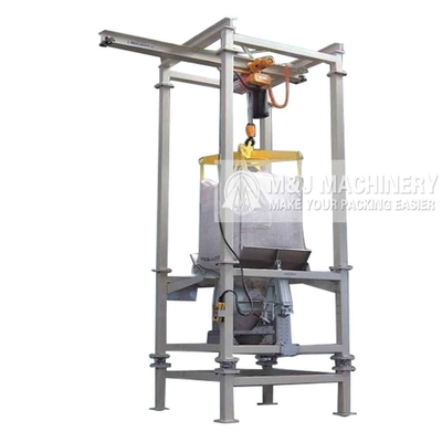 Εύκολο υλικό συσκευασίας χαρτιού Jumbo Bag Discharger για τσιμέντο τσάντες 3000 KG