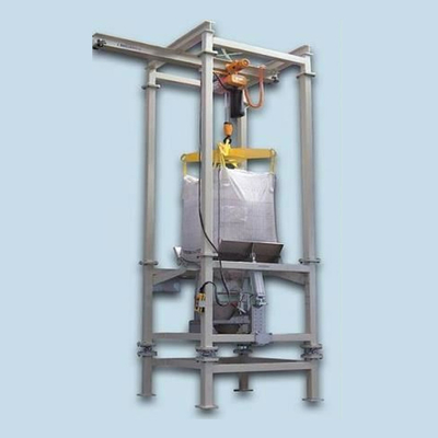 Εύκολο υλικό συσκευασίας χαρτιού Jumbo Bag Discharger για τσιμέντο τσάντες 3000 KG